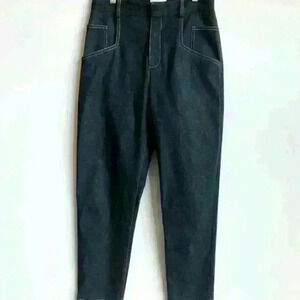 COLOVOS IKRAM High Waisted Dark Jeans.